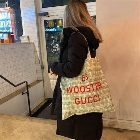 gucci wooster tote|Gucci wooster street.